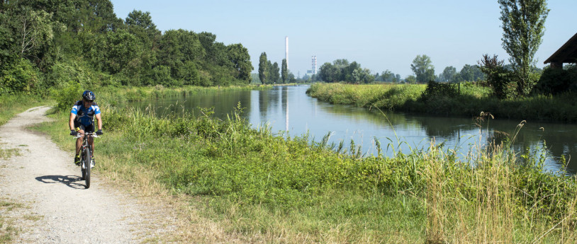 Cycling from Lodi to Senna Lodigiana