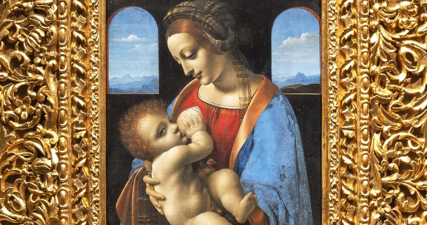 La “Madonna Litta” di Leonardo a Milano