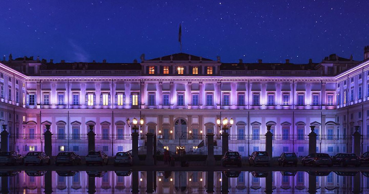 Veduta esterna della Villa Reale di Monza @andreadallagnola