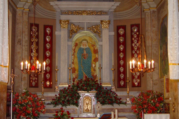 Altare Santuario della Madonna di Arcagna
